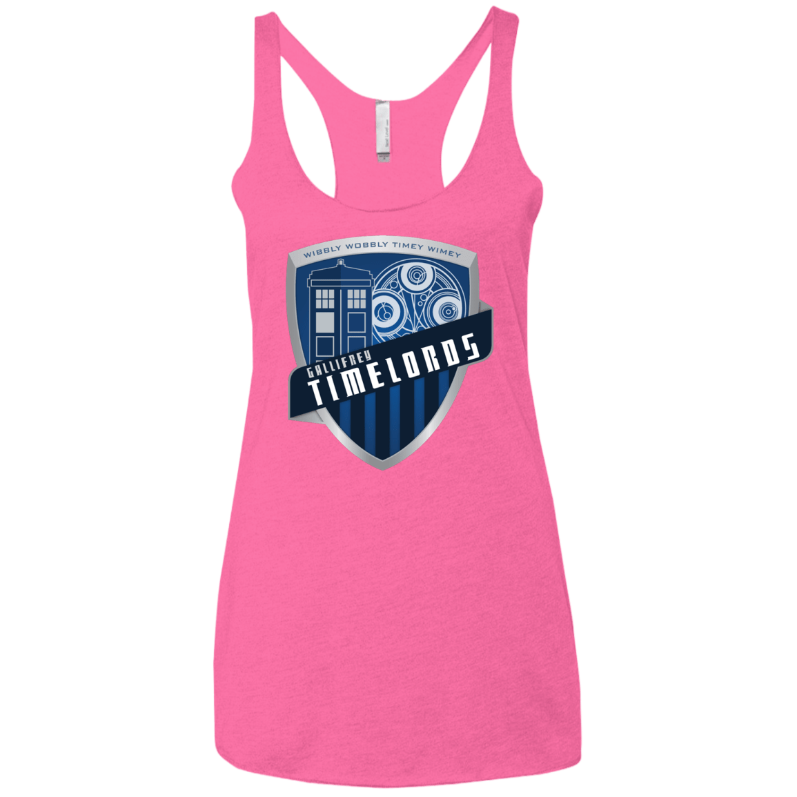 T-Shirts Vintage Pink / X-Small Gallifrey Timelords Women's Triblend Racerback Tank