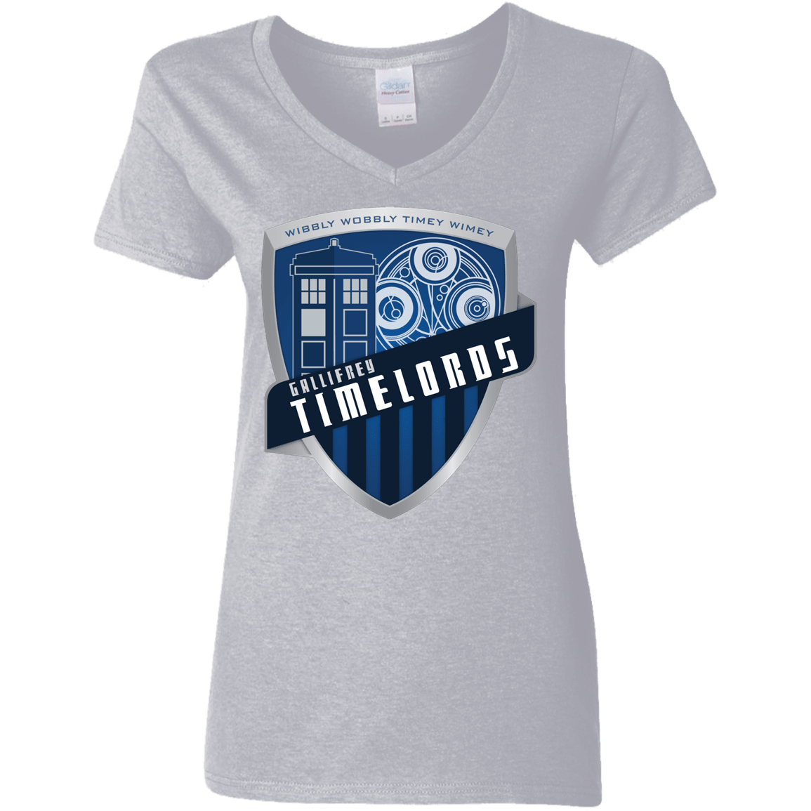 T-Shirts Sport Grey / S Gallifrey Timelords Women's V-Neck T-Shirt