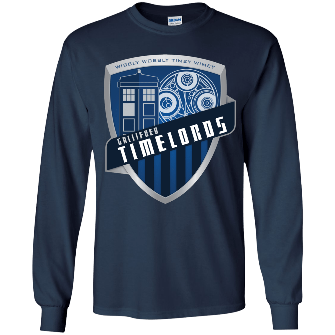 T-Shirts Navy / YS Gallifrey Timelords Youth Long Sleeve T-Shirt