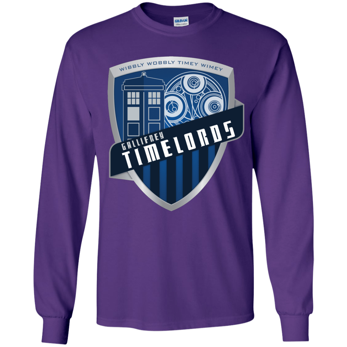 T-Shirts Purple / YS Gallifrey Timelords Youth Long Sleeve T-Shirt
