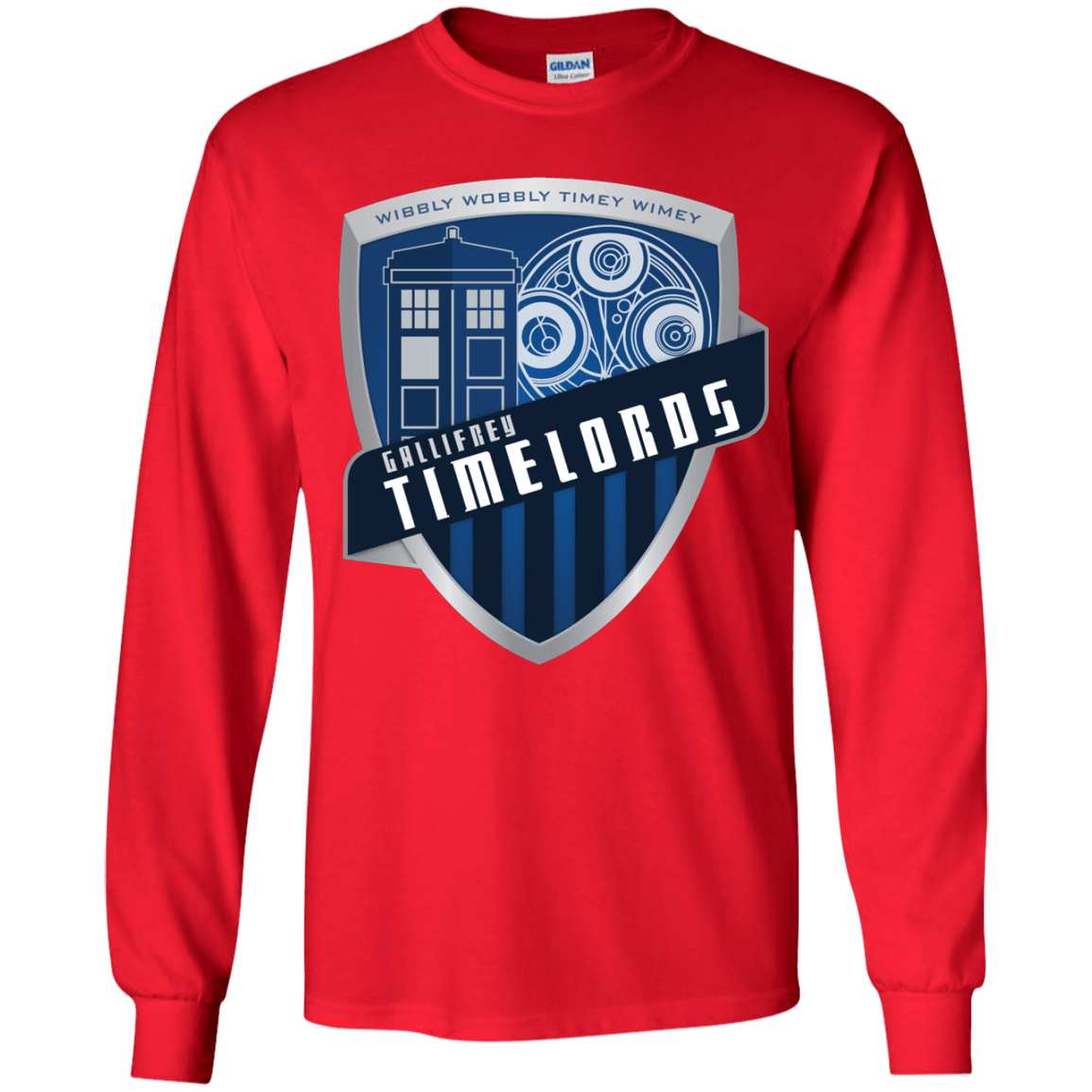 T-Shirts Red / YS Gallifrey Timelords Youth Long Sleeve T-Shirt