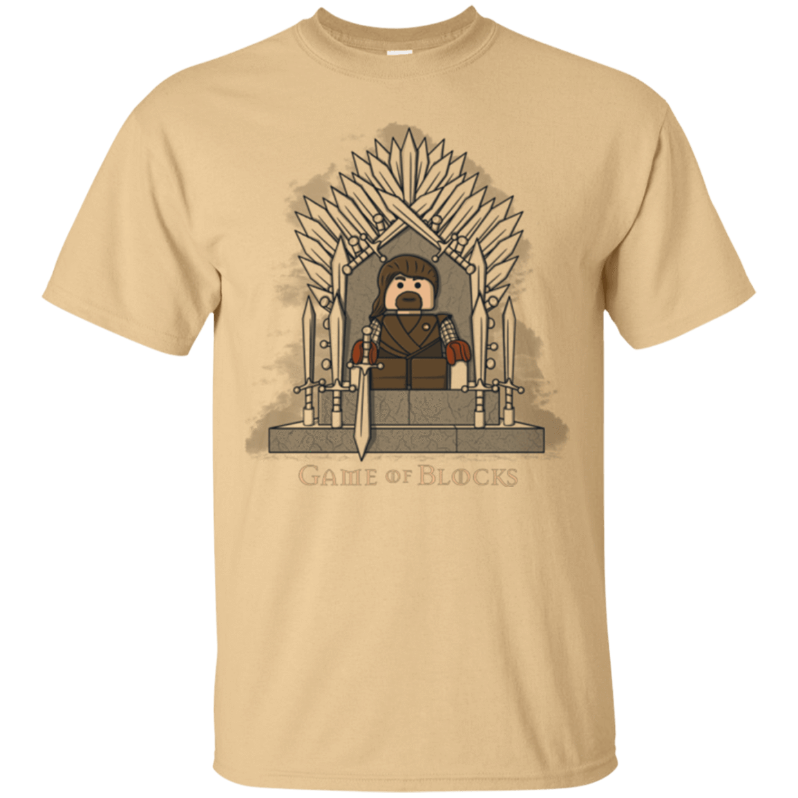 T-Shirts Vegas Gold / Small Game of Blocks T-Shirt