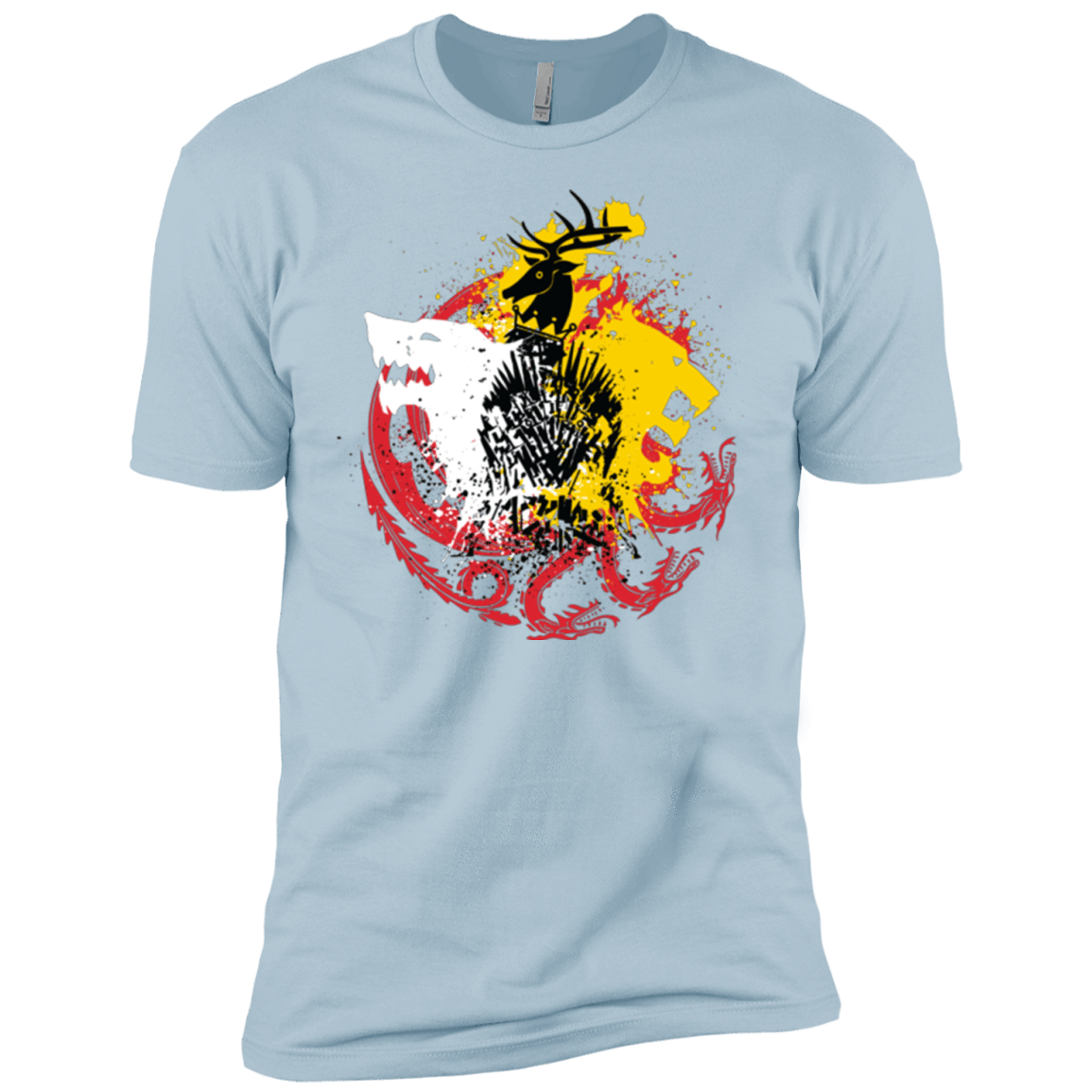 T-Shirts Light Blue / YXS GAME OF COLORS Boys Premium T-Shirt