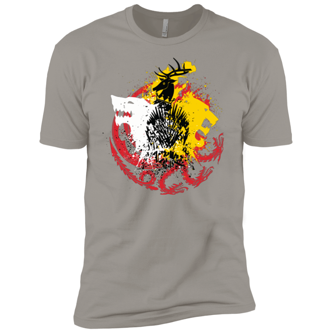 T-Shirts Light Grey / YXS GAME OF COLORS Boys Premium T-Shirt