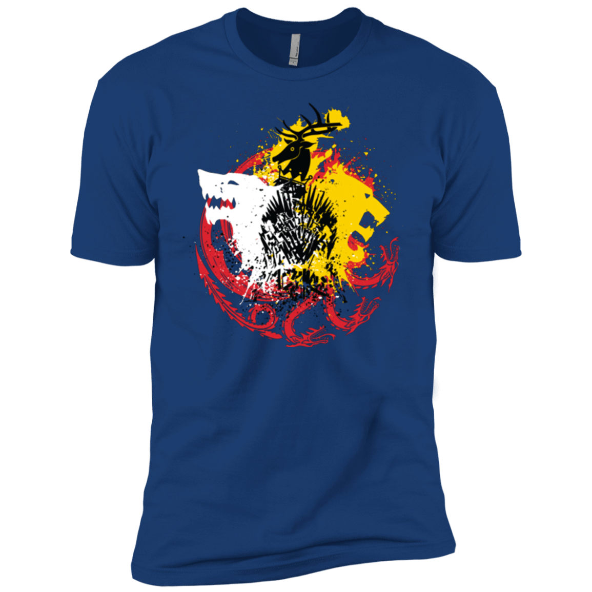 T-Shirts Royal / YXS GAME OF COLORS Boys Premium T-Shirt