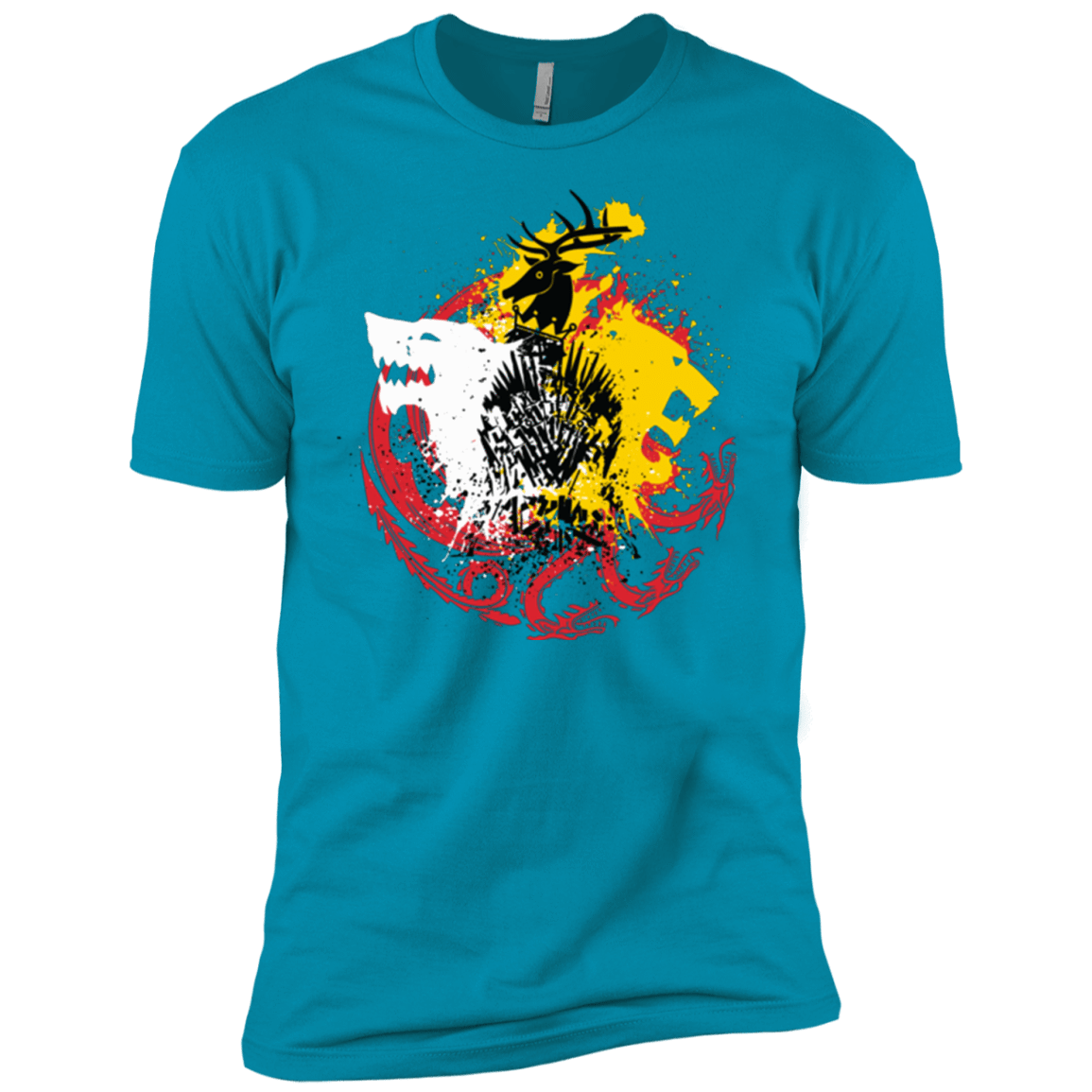 T-Shirts Turquoise / YXS GAME OF COLORS Boys Premium T-Shirt