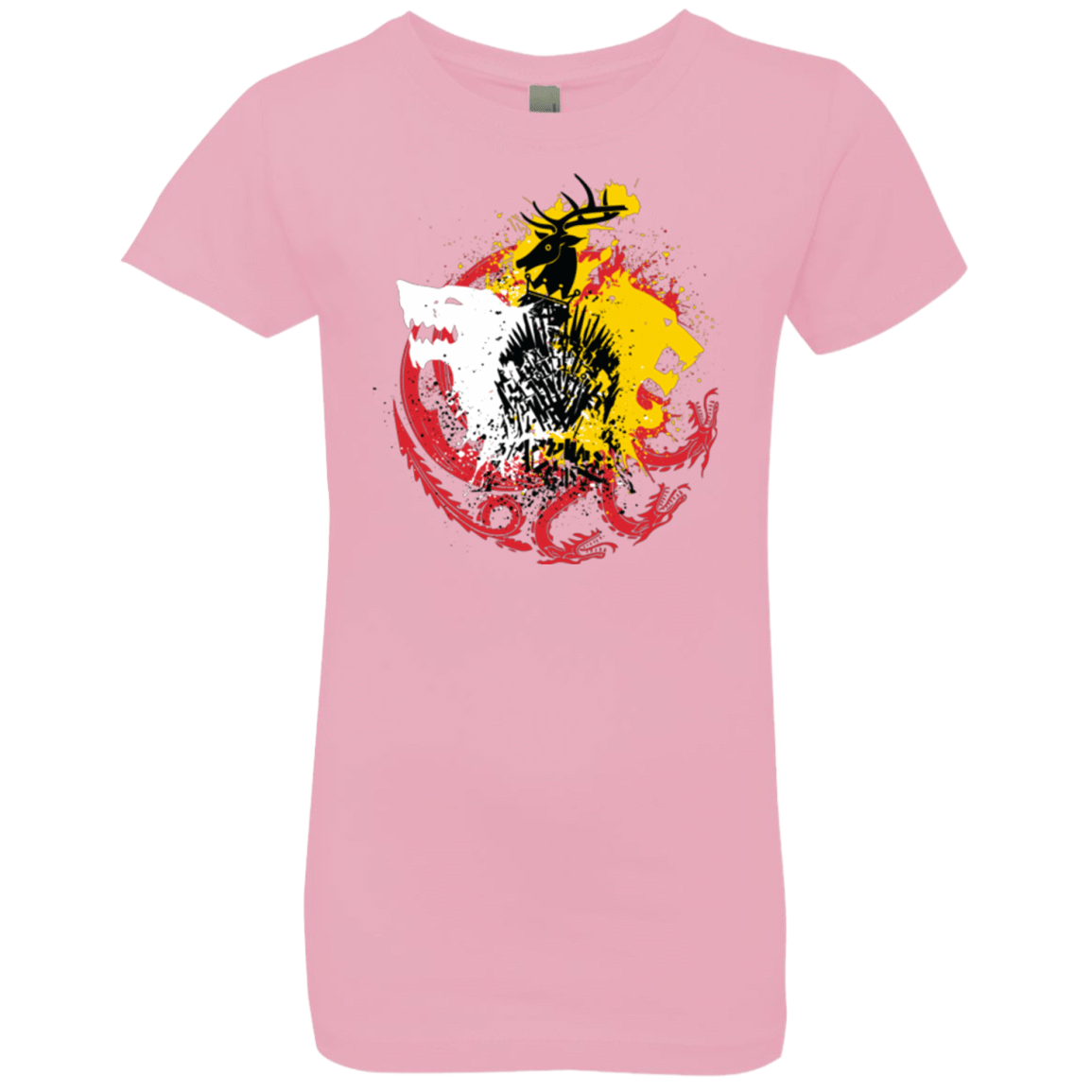 T-Shirts Light Pink / YXS GAME OF COLORS Girls Premium T-Shirt