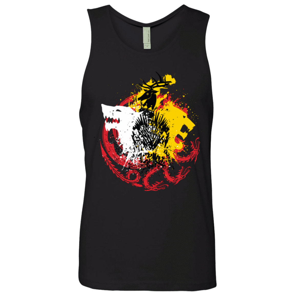 T-Shirts Black / Small GAME OF COLORS Men's Premium Tank Top