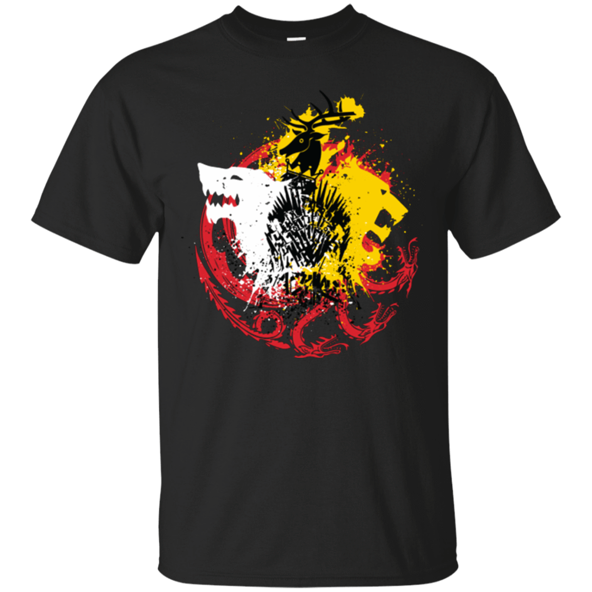 T-Shirts Black / Small GAME OF COLORS T-Shirt