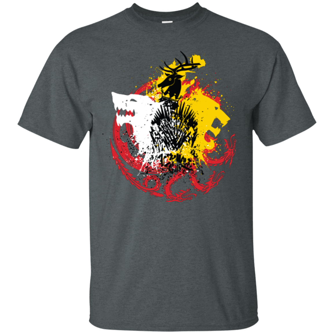 T-Shirts Dark Heather / Small GAME OF COLORS T-Shirt