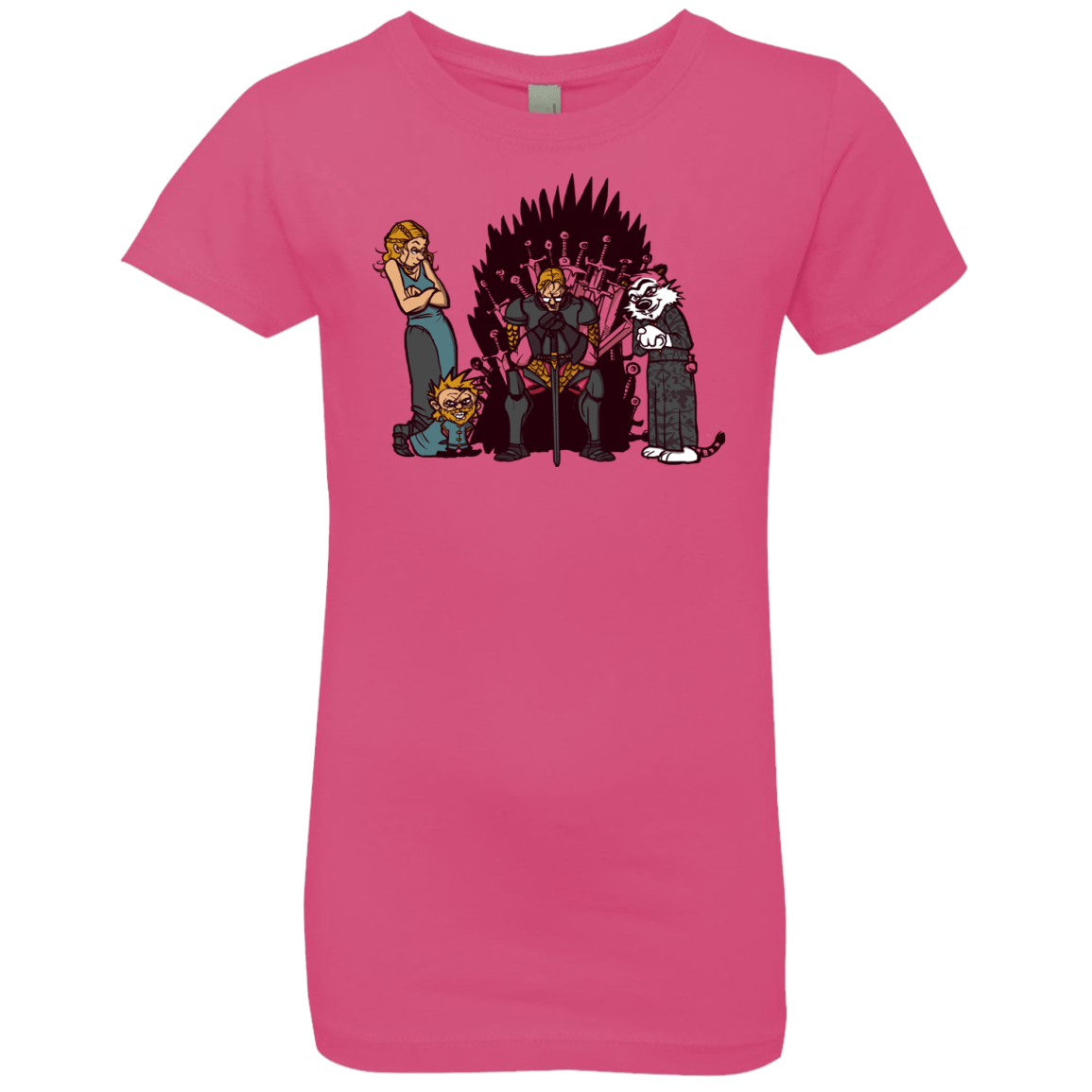 T-Shirts Hot Pink / YXS Game Of Conspiracy Girls Premium T-Shirt