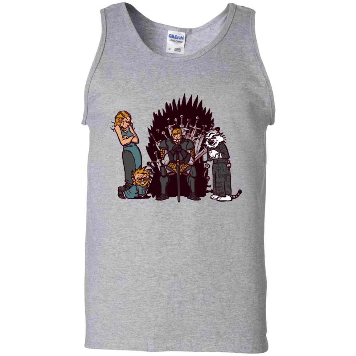 T-Shirts Sport Grey / S Game Of Conspiracy Men's Tank Top