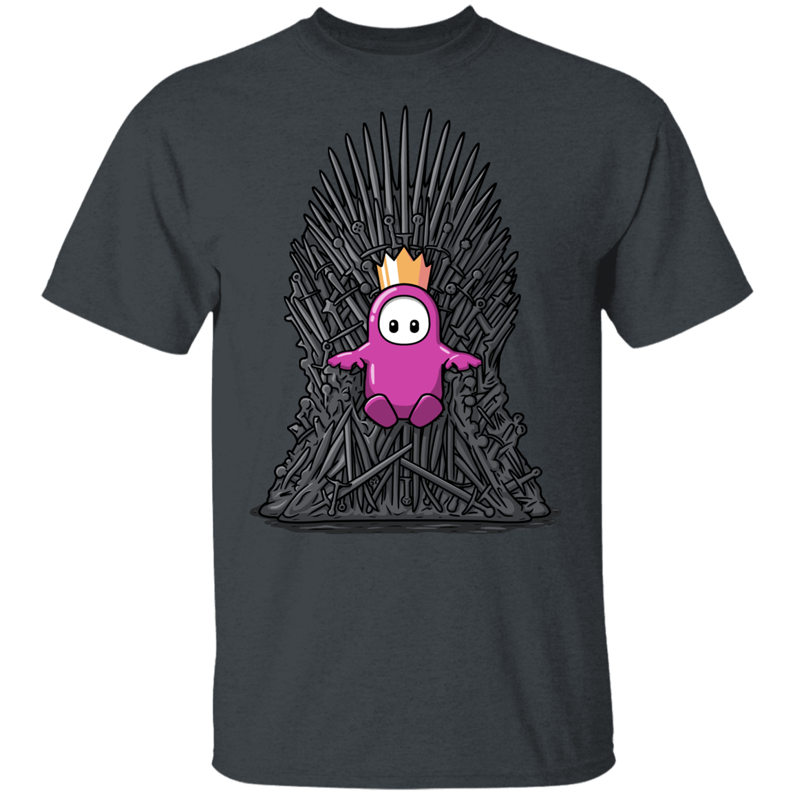 T-Shirts Dark Heather / YXS Game Of Crowns Youth T-Shirt