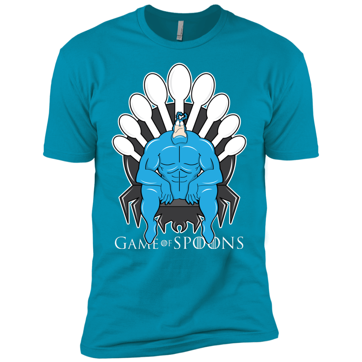 T-Shirts Turquoise / YXS Game of Spoons Boys Premium T-Shirt