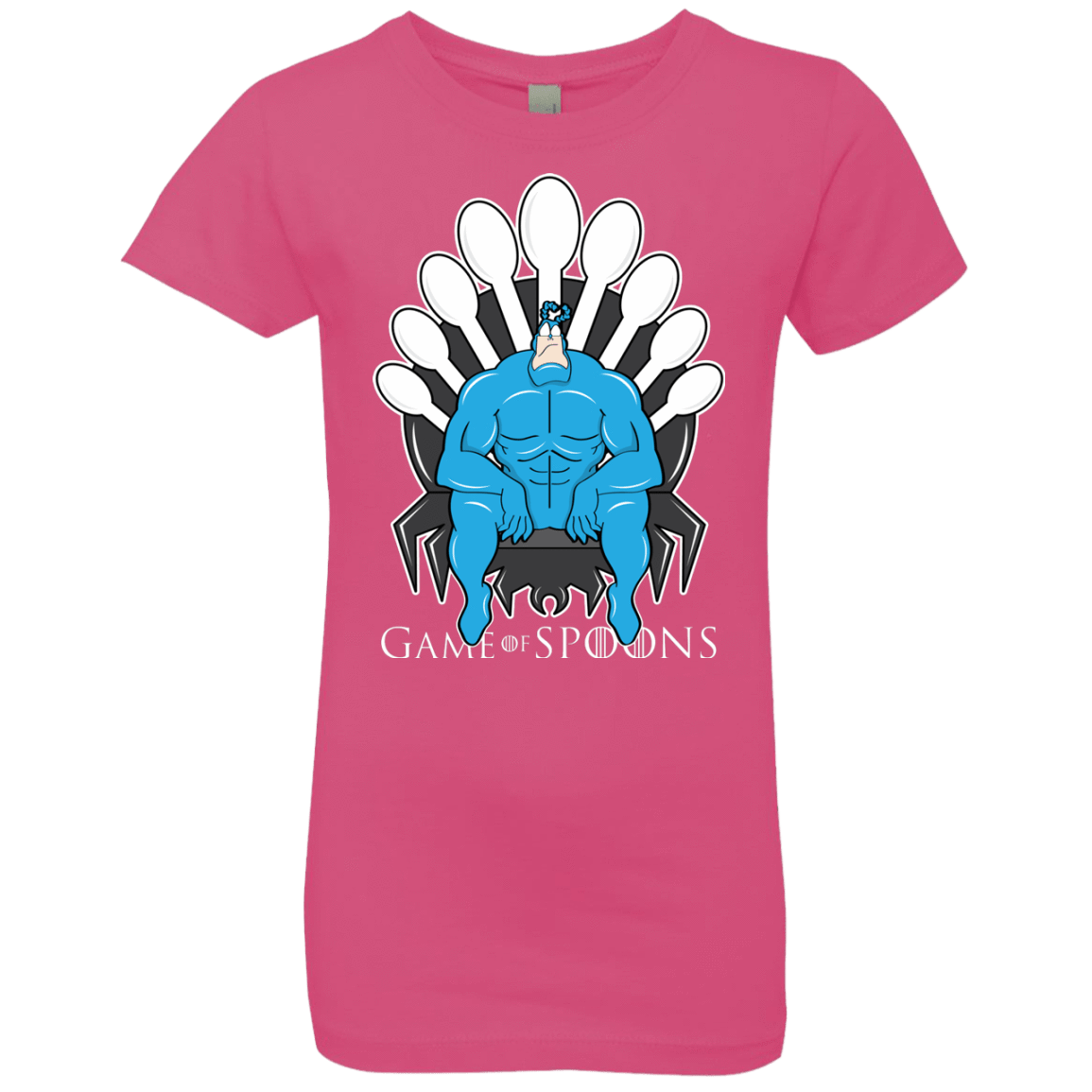 T-Shirts Hot Pink / YXS Game of Spoons Girls Premium T-Shirt