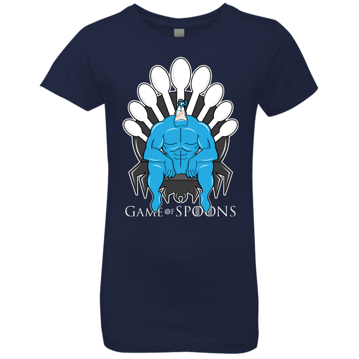 T-Shirts Midnight Navy / YXS Game of Spoons Girls Premium T-Shirt