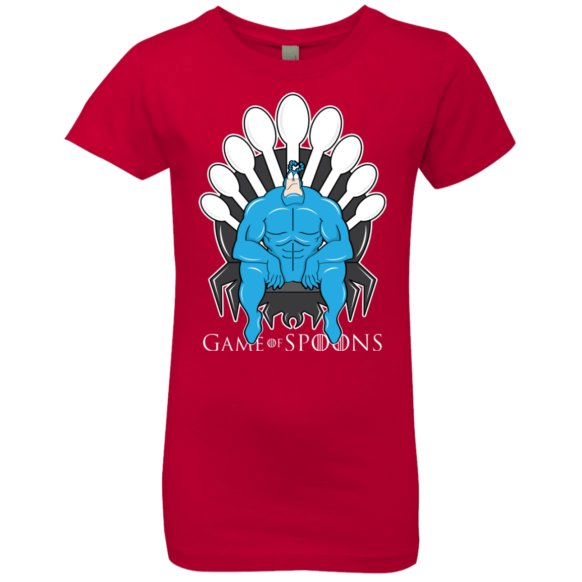 T-Shirts Red / YXS Game of Spoons Girls Premium T-Shirt