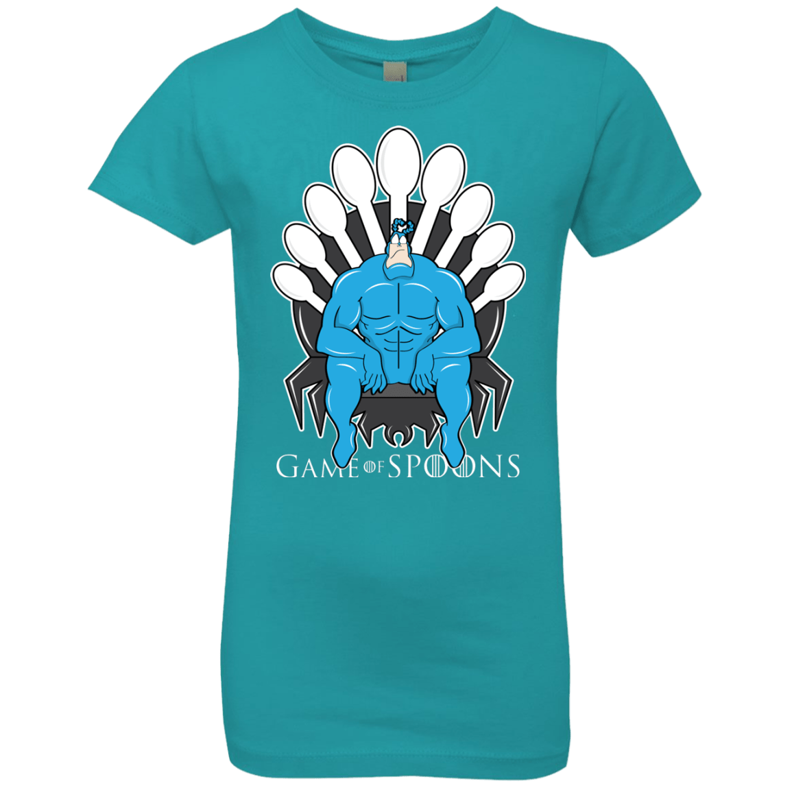 T-Shirts Tahiti Blue / YXS Game of Spoons Girls Premium T-Shirt