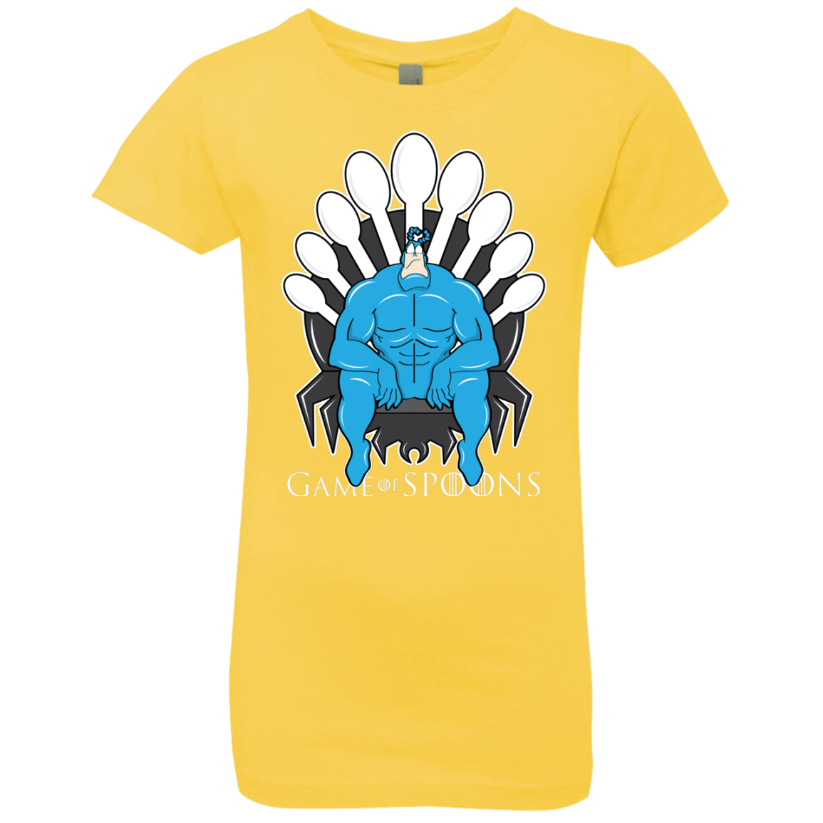 T-Shirts Vibrant Yellow / YXS Game of Spoons Girls Premium T-Shirt