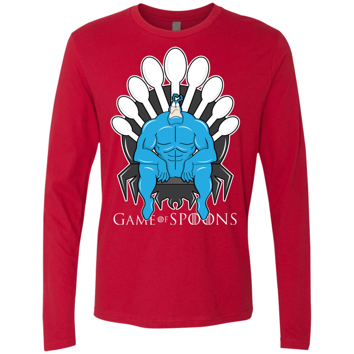 T-Shirts Red / Small Game of Spoons Men's Premium Long Sleeve