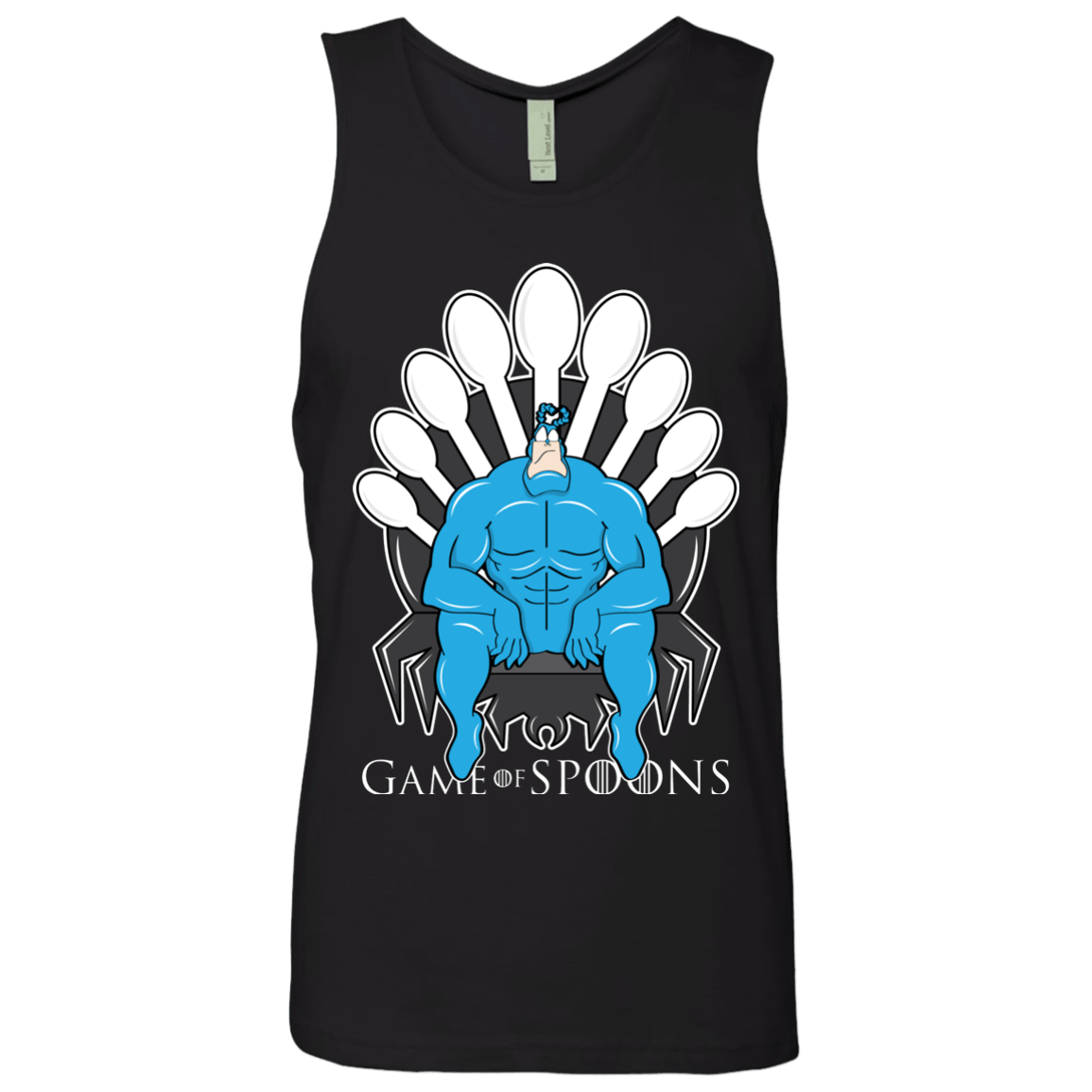 T-Shirts Black / Small Game of Spoons Men's Premium Tank Top