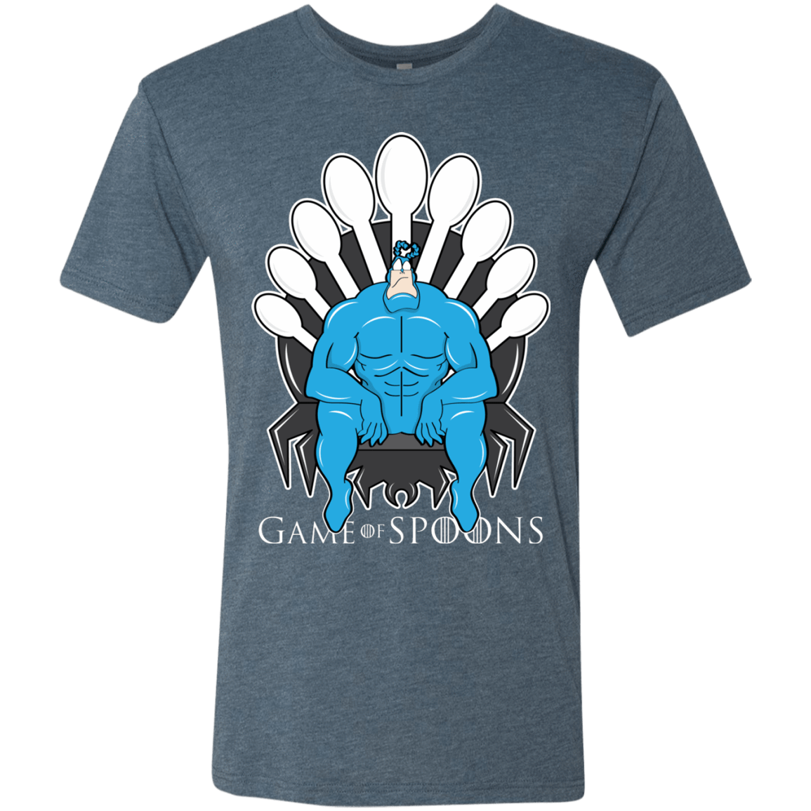T-Shirts Indigo / Small Game of Spoons Men's Triblend T-Shirt