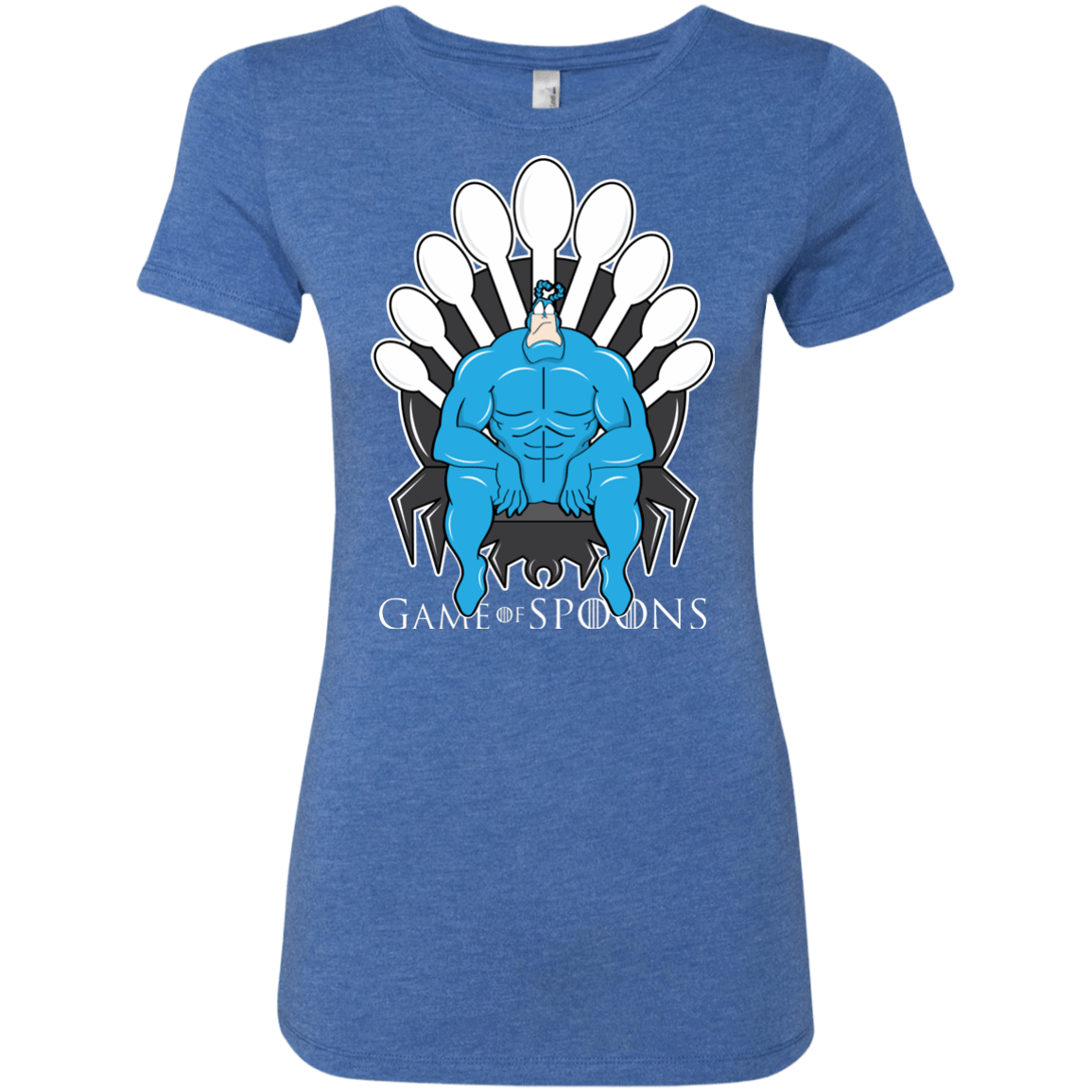 T-Shirts Vintage Royal / Small Game of Spoons Women's Triblend T-Shirt