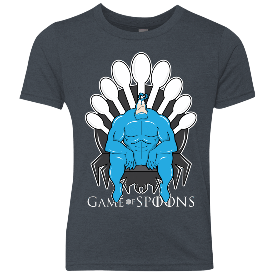 T-Shirts Vintage Navy / YXS Game of Spoons Youth Triblend T-Shirt