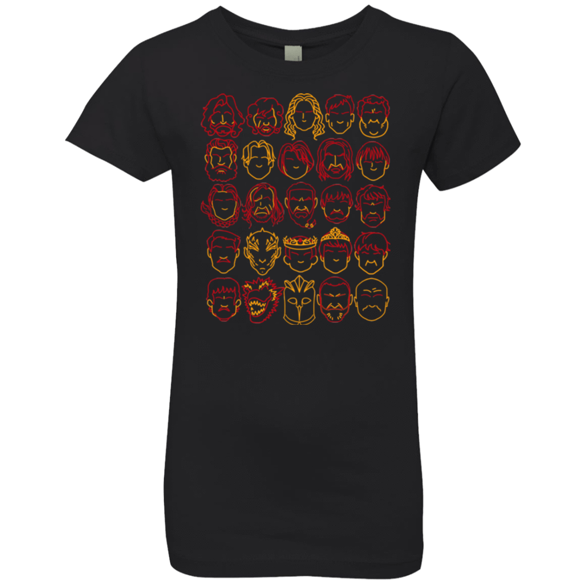 T-Shirts Black / YXS Game of Thrones Minimalism Girls Premium T-Shirt