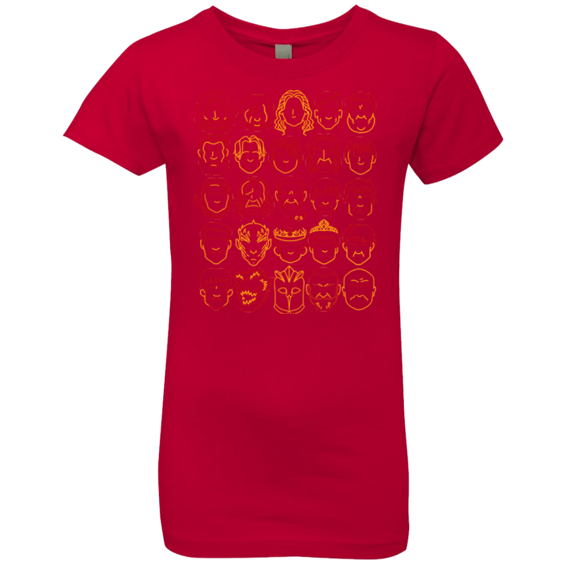 T-Shirts Red / YXS Game of Thrones Minimalism Girls Premium T-Shirt