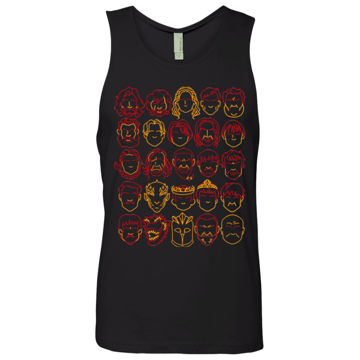 T-Shirts Black / Small Game of Thrones Minimalism Men's Premium Tank Top