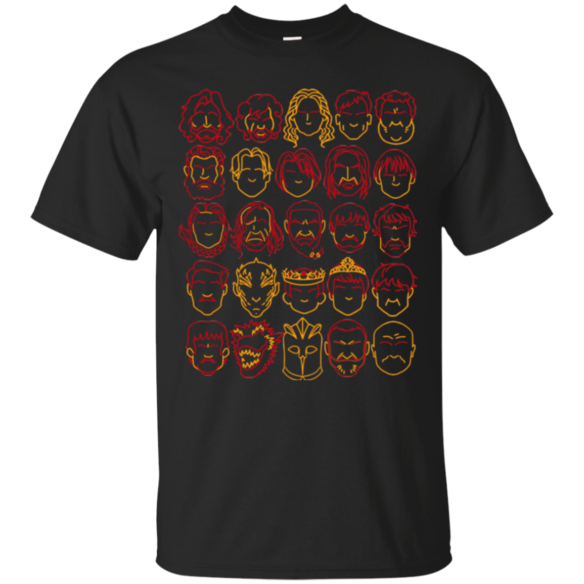 T-Shirts Black / Small Game of Thrones Minimalism T-Shirt