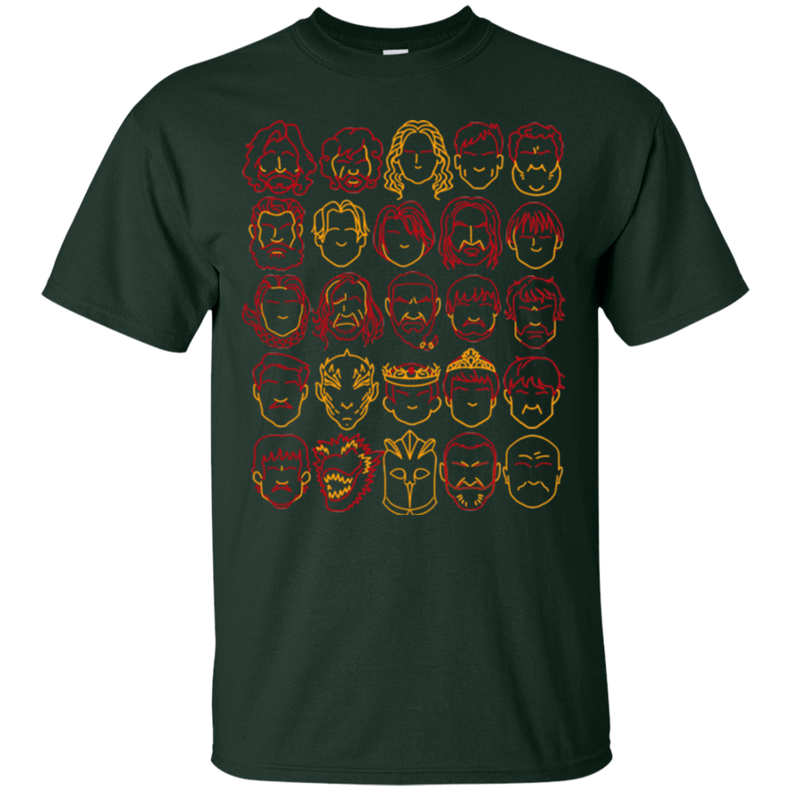 T-Shirts Forest Green / Small Game of Thrones Minimalism T-Shirt
