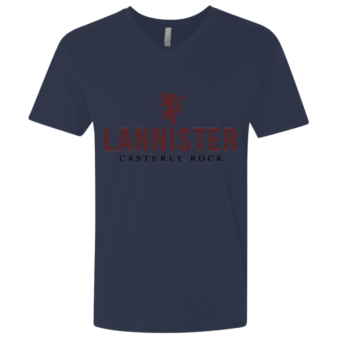 T-Shirts Midnight Navy / X-Small Game of trends Men's Premium V-Neck