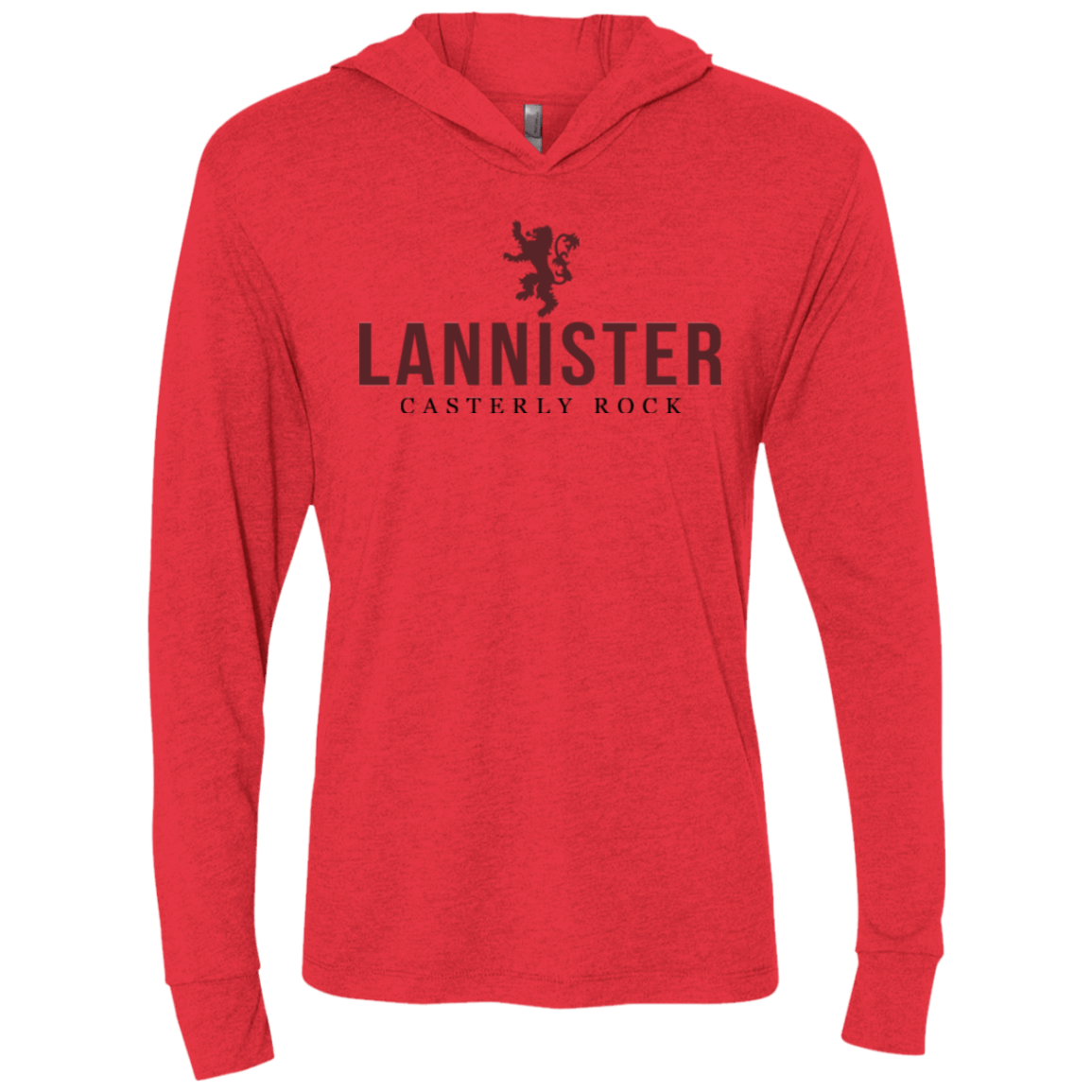 T-Shirts Vintage Red / X-Small Game of trends Triblend Long Sleeve Hoodie Tee