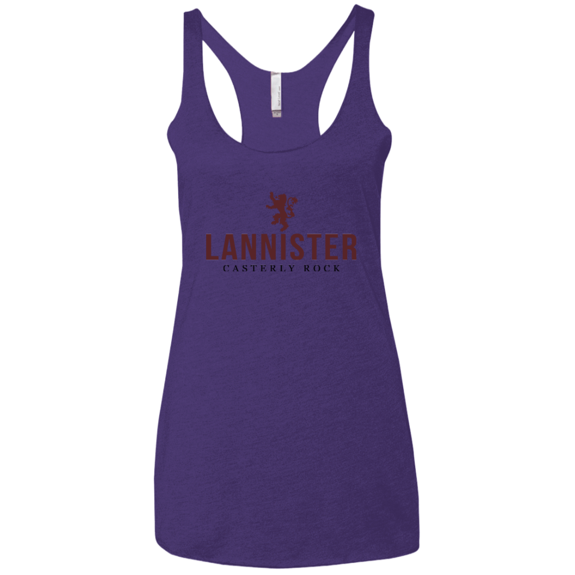T-Shirts Purple / X-Small Game of trends Women's Triblend Racerback Tank