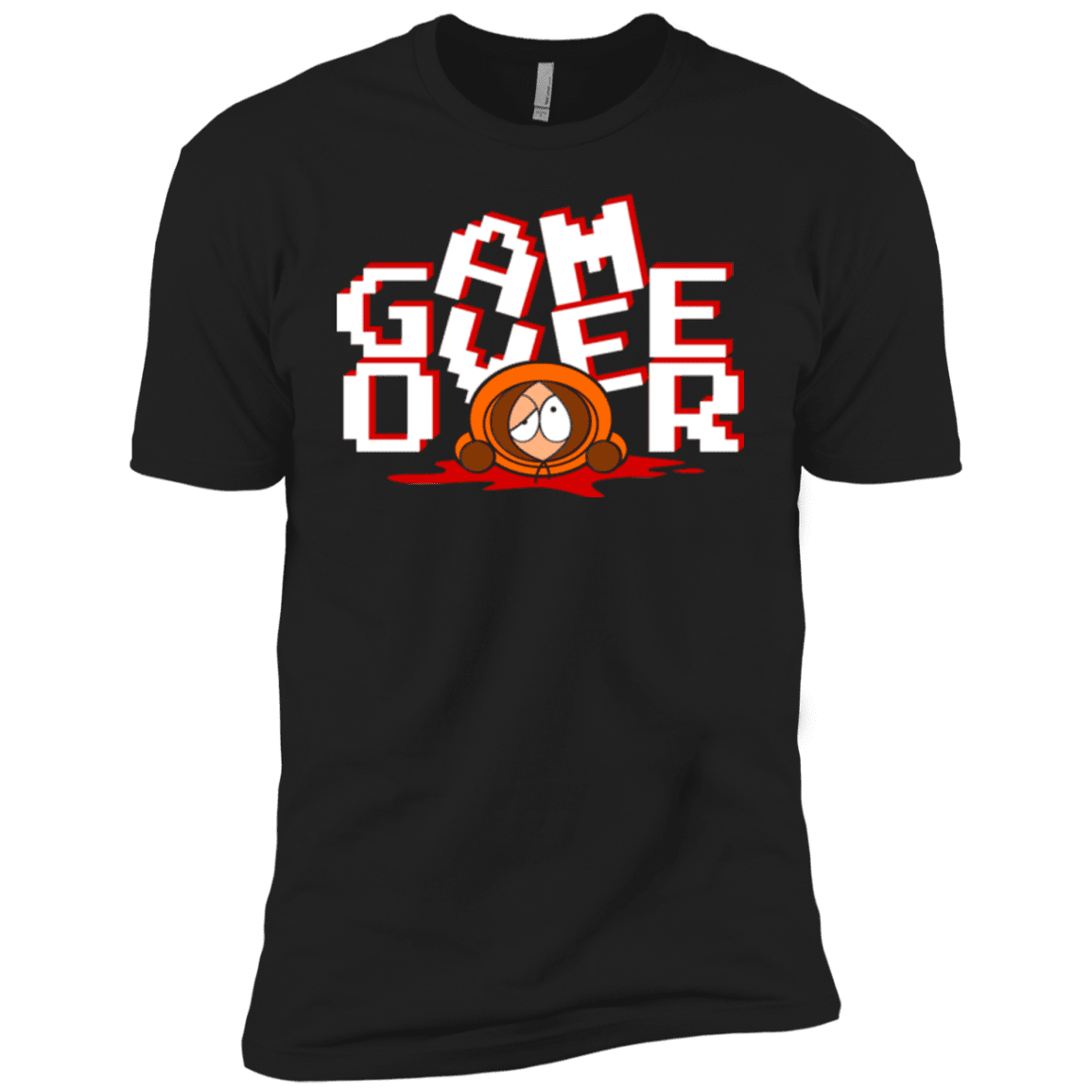 T-Shirts Black / YXS Game over Boys Premium T-Shirt