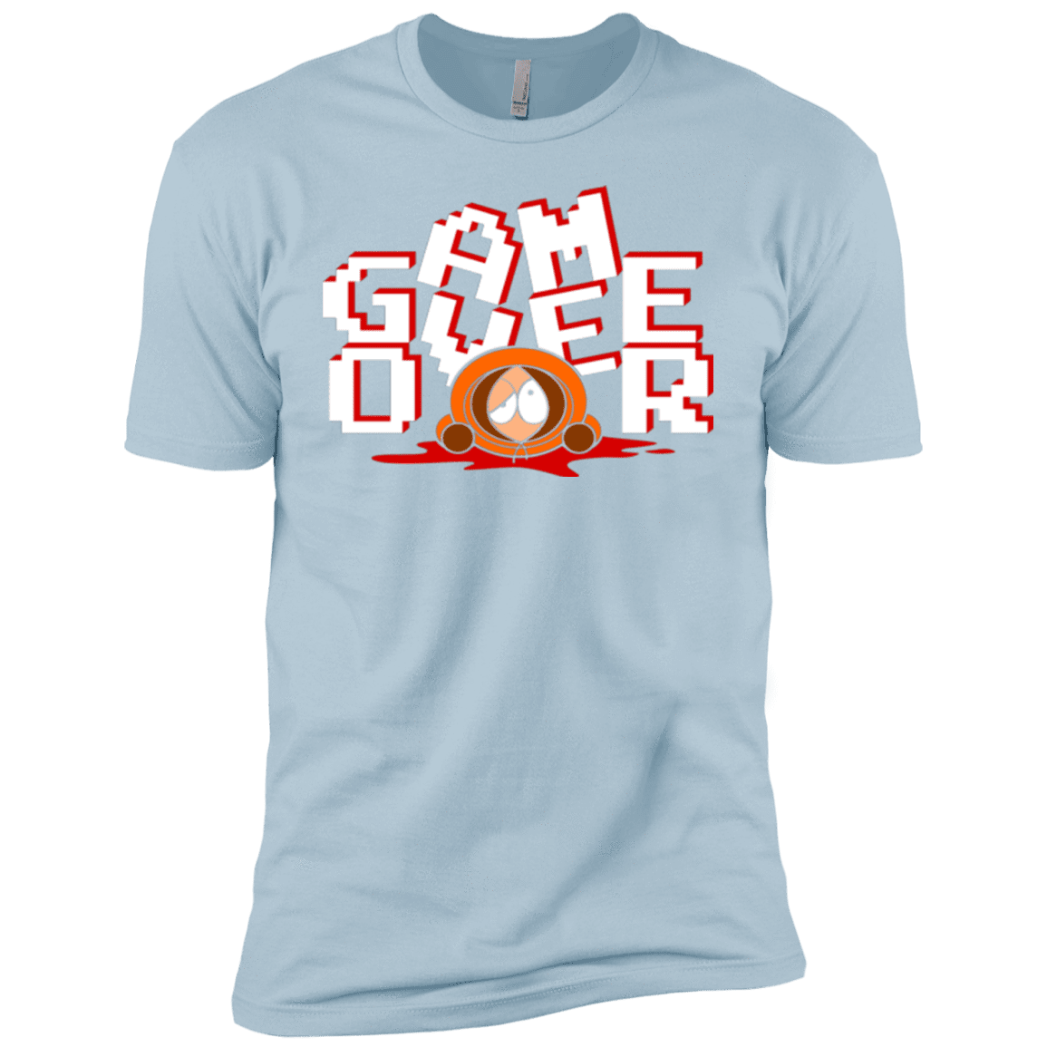 T-Shirts Light Blue / YXS Game over Boys Premium T-Shirt