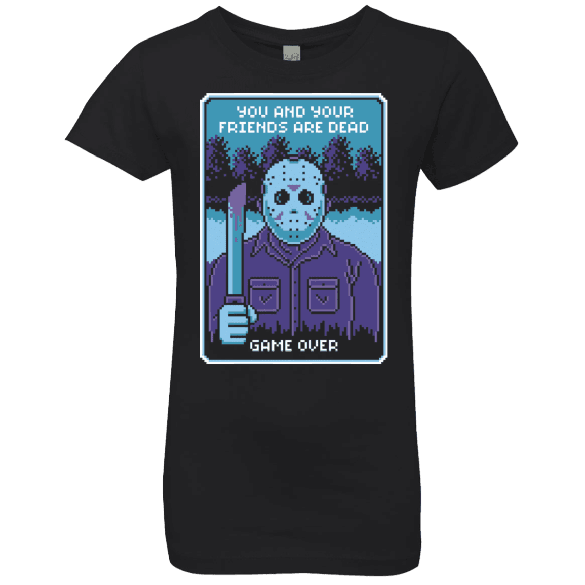 T-Shirts Black / YXS Game Over Girls Premium T-Shirt