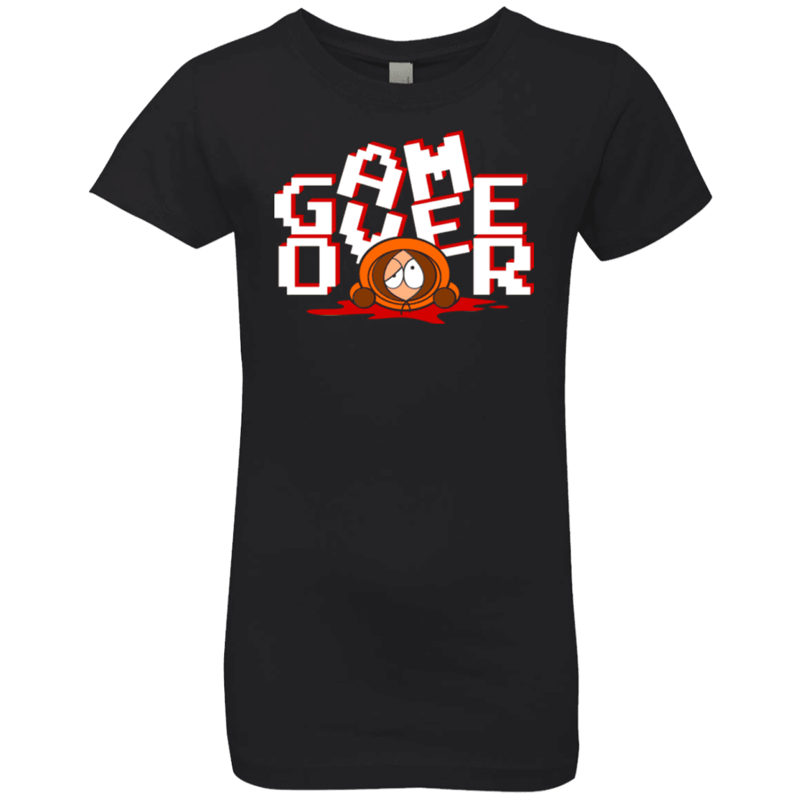 T-Shirts Black / YXS Game over Girls Premium T-Shirt