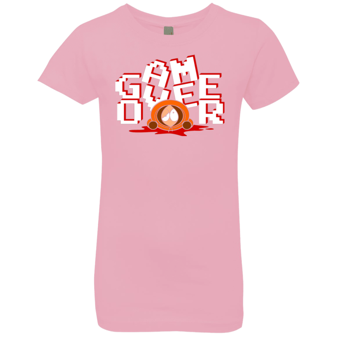 T-Shirts Light Pink / YXS Game over Girls Premium T-Shirt