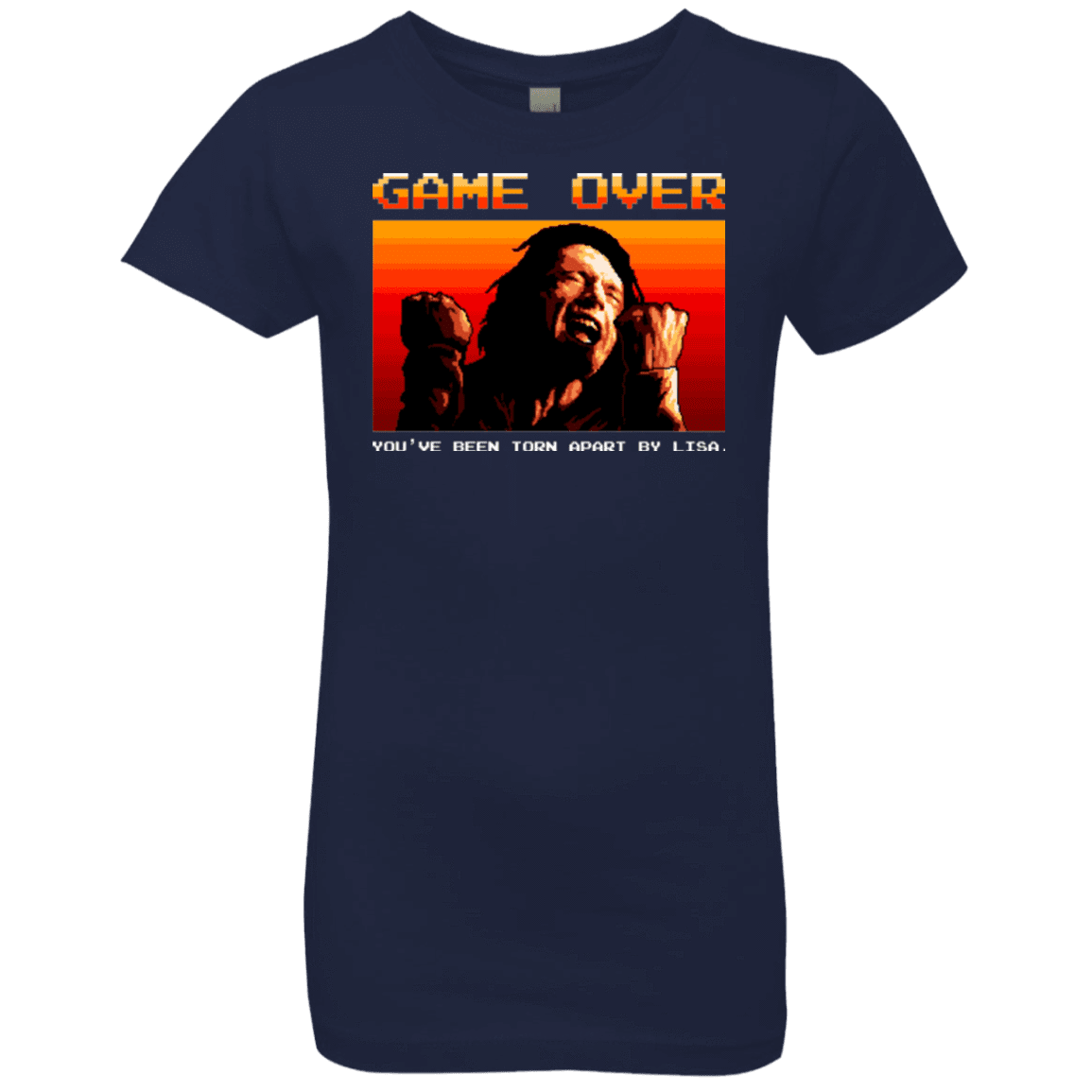 T-Shirts Midnight Navy / YXS Game Over Girls Premium T-Shirt