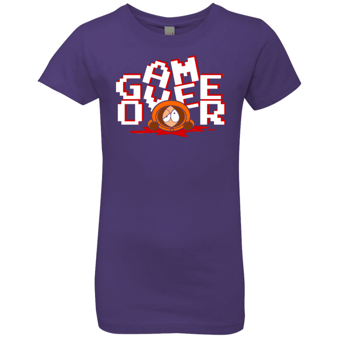 T-Shirts Purple Rush / YXS Game over Girls Premium T-Shirt