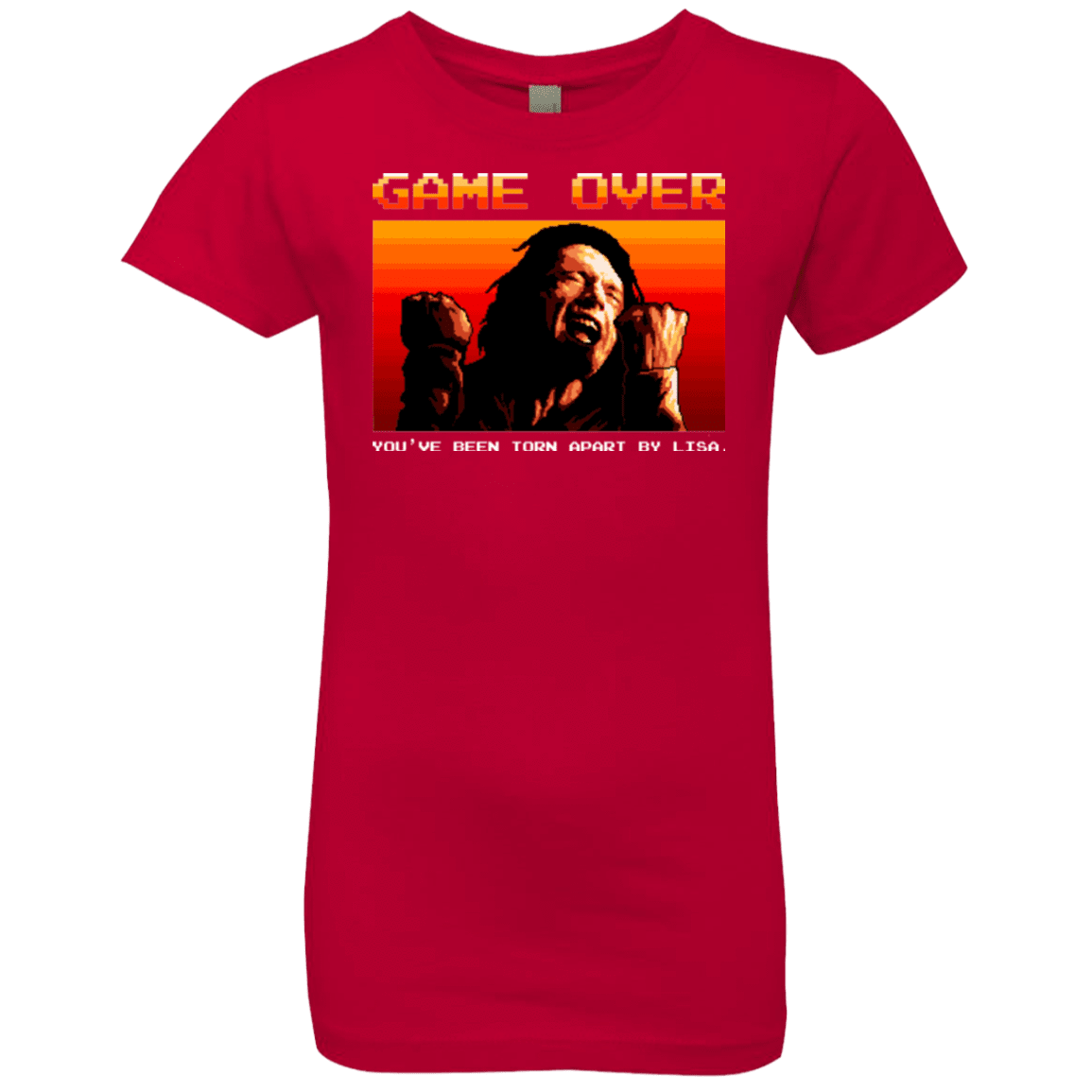 T-Shirts Red / YXS Game Over Girls Premium T-Shirt