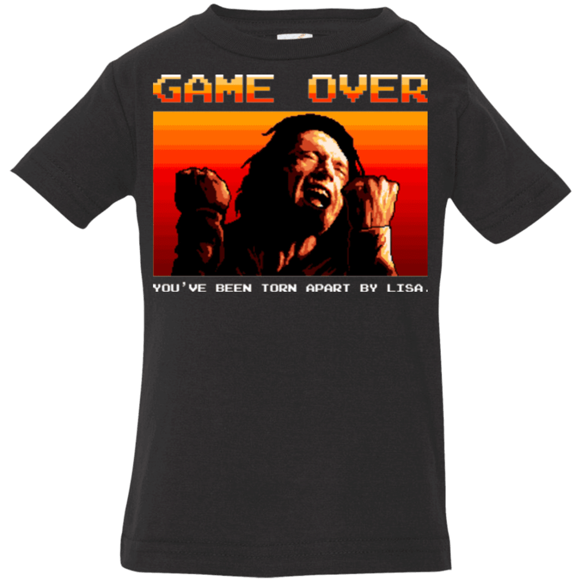 T-Shirts Black / 6 Months Game Over Infant Premium T-Shirt