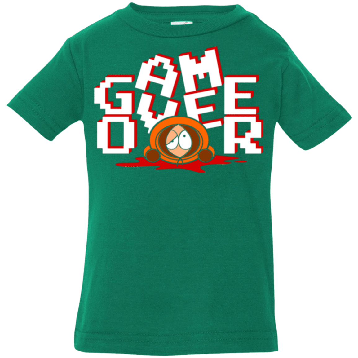 T-Shirts Kelly / 6 Months Game over Infant Premium T-Shirt