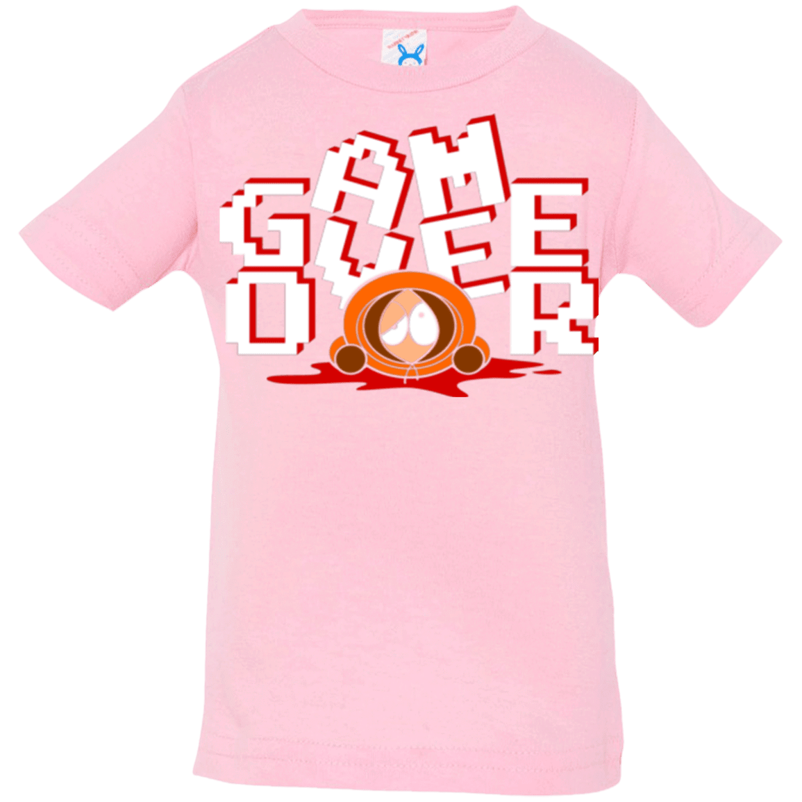 T-Shirts Pink / 6 Months Game over Infant Premium T-Shirt
