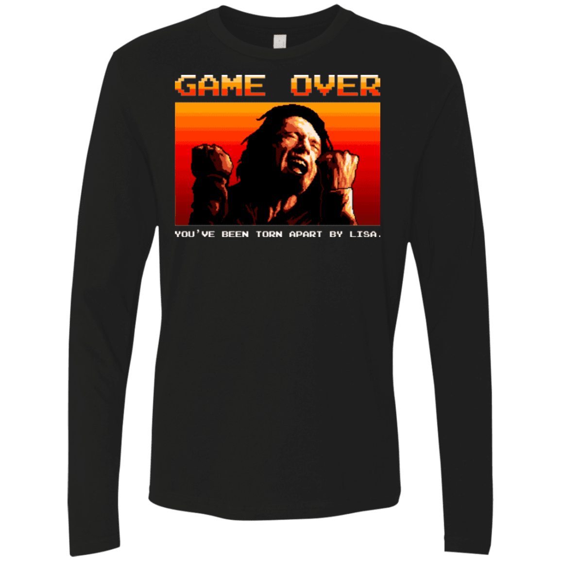 T-Shirts Black / Small Game Over Men's Premium Long Sleeve