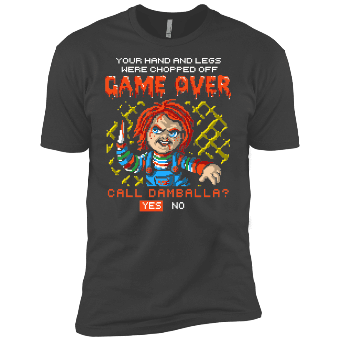 T-Shirts Heavy Metal / X-Small Game Over Men's Premium T-Shirt