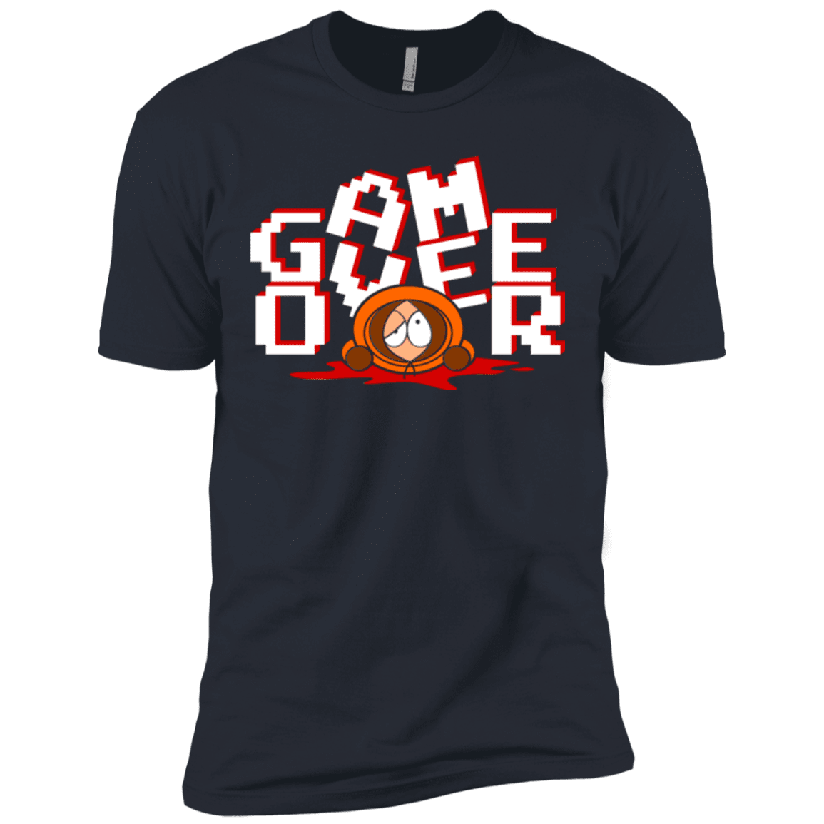 T-Shirts Indigo / X-Small Game over Men's Premium T-Shirt